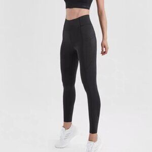 2for$30🏷keep 24" Black High Waist Workout Leggings with Side Pockets